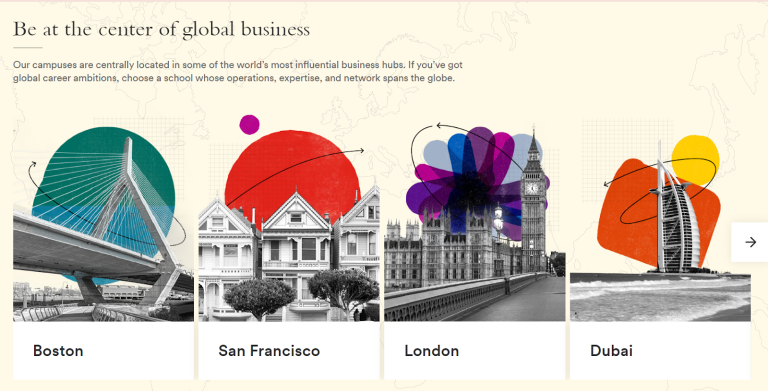 The Hult International Business School website